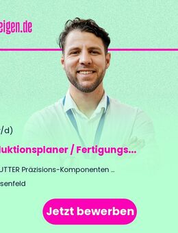 Produktionsplaner / Fertigungsdisponent (m/w/d) - Rosenfeld