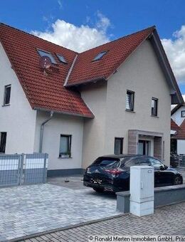 zwei hochwertig ausgestattete Doppelhaushälften mit Garten, Carport und Stellplatz - vermietet - Bad Salzungen