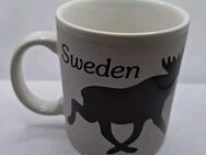 Tasse Schweden 10cm hoch 8cm breit Tasse mit Elch - Essen