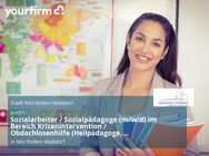 Sozialarbeiter / Sozialpädagoge (m/w/d) im Bereich Krisenintervention / Obdachlosenhilfe (Heilpädagoge, Jugendberater o. ä.) - Mörfelden-Walldorf