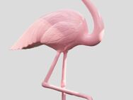 Flamingo pink Kopf oben lebensgroß Dekorationsfigur - Markersdorf