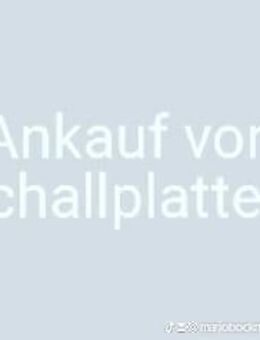 Ankauf von Vinyl Schallplatten LPs Singles Maxis - Hamm