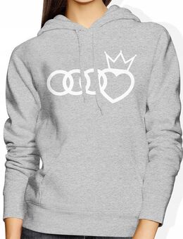 Damen Baumwoll-Sweatshirt für Audi-Fans – Mit hochwertigem Siebdruck Design 343 - Ingolstadt