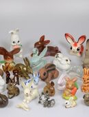 Hasen & Kaninchen - Miniaturen Sammlung - 38 Exemplare in 22297