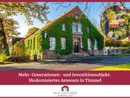 Mehr-Generationen- und Investitionsobjekt: Modernisiertes Anwesen in Timmel - Großefehn