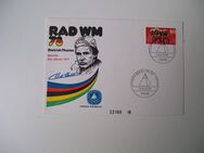 Radsport, Briefmarken, Umschläge, Stempel, Dietrich Thurau, Bernd Gröne - Erftstadt