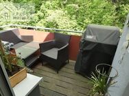 3-R-Wohnung mit EBK - gepflegtes Mehrfamilienhaus, große Küche mit Balkon und Abstellraum, Einzelgarage im Hof, Bad mit Fenster - Werdau