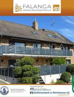 FALANGA IMMOBILIEN-Großzügige, sehr gepflegte und in top Zustand befindliche Whg. im schönen Ebersheim! - Mainz