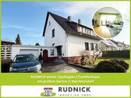 RUDNICK bietet: Gepflegtes 2 Familienhaus mit großem Garten in Bad Nenndorf - Bad Nenndorf