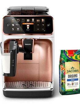 Philips Kaffeevollautomat EP5443/70 5400 Series, 12 Kaffeespezialitäten, mit LatteGo-Milchsystem und TFT-Display