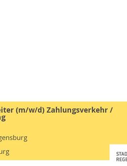 Sachbearbeiter (m/w/d) Zahlungsverkehr / Buchhaltung - Regensburg