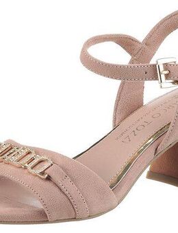 MARCO TOZZI by GMK Sandalette, Blockabsatz, Riemchensandale, Abendschuh mit Feel Me-Ausstattung