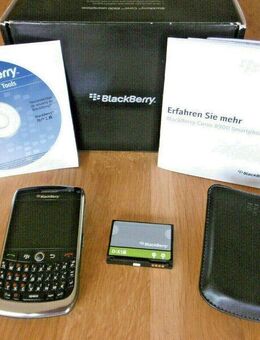 * BlackBerry Curve 8900 Black Smartphone WLAN GPS 2MP MP3 GUT OVP - Radolfzell (Bodensee) Zentrum