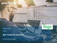 ERP-Tester*In (m/w/d) - Donaueschingen