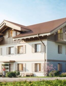 Nur einen Steinwurf vom Staffelsee entfernt! 2-Zi.-Erdgeschosswhg. mit Terrasse (WE 7) - Uffing (Staffelsee)