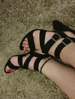 Sexy Highheels Gr. 37 schwarz - Leer (Ostfriesland)