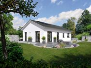 Moderner Bungalow mit Satteldach - zeitlos und elegant. Massivhaus in Gerstungen - Gerstungen