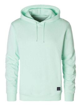 John Devin Hoodie Langarm, Sweatshirt mit Rundhals und Kapuze, Baumwollmischung
