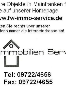 Wohnhaus auf einer Teilfläche eines Gesamtgrundstücks in Bergrheinfeld - Bergrheinfeld