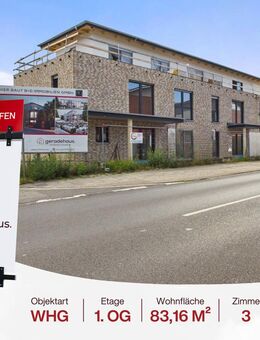 Neubau kurz vor Fertigstellung: Komfort trifft Energieeffizienz - Lingen (Ems)