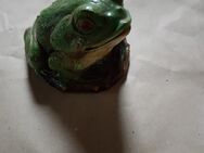 Frosch - Tierfigur, Figur, grün, qualitativ hochwertige Bemalung, Dekoration, Deko - Hamburg Wandsbek