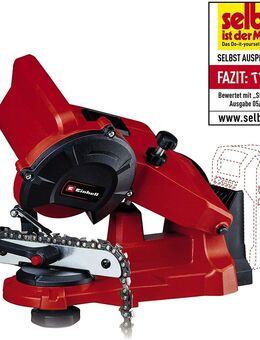 Einhell Akku Sägekettenschärfgerät GE-CS 18 Li Solo Power X-Change (Lithium Ionen, 18 V, LED Licht, Leerlaufdrehzahl 6500 U/min, ohne Akku und Ladegerät) Set 34251 - Wuppertal