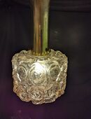 Eisglaslampe der 60er retro vintage rar in 65462