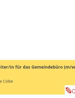 Sachbearbeiter/in für das Gemeindebüro (m/w/d) - Cölbe