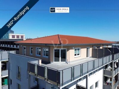 Exklusives 3 ZKB Penthouse mit phänomenaler Dachterrasse, IN-West