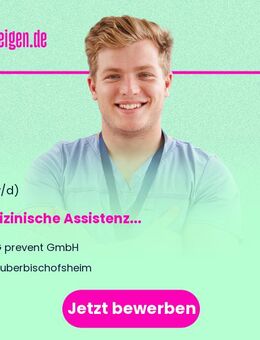 Medizinische Assistenz (m/w/d) - Tauberbischofsheim