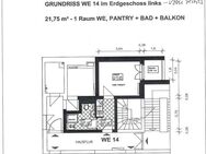 1 Zimmer-Appartment mit Balkon renoviert/ Viadrina-Nähe am Lenné-Park - Frankfurt (Oder)