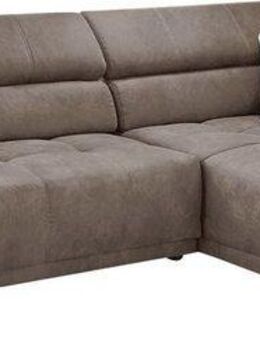 Jockenhöfer Gruppe Ecksofa Le Mans L-Form mit elektromotorischer Sitztiefenverstellung (30 cm), und induktiver Lademöglichkeit + USB A und C, verstellbare Kopfstützen