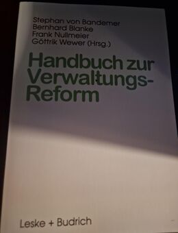 Fachbuch: Handbuch zur Verwaltungsreform – Leske + Budrich - Hamm