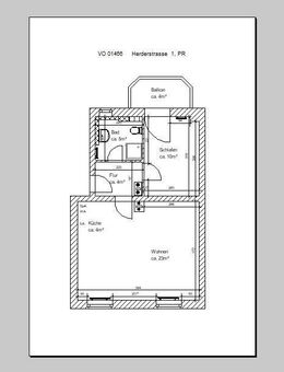 2-Raum-Wohnung mit Balkon - Schönebeck (Elbe)