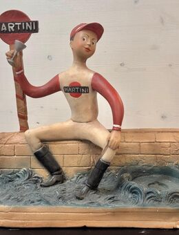 Martini & Rossi Jockey Gips Reklame Figur Werbung Werbefigur - Köln