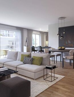 Neubau: Traumlage in der Villenkolonie I: 2-Zimmer-Neubauwohnung mit hochwertiger Ausstattung und Balkon - München