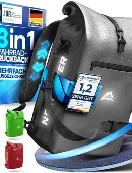 NEXTCOVER 3in1 Fahrradtasche für Gepäckträger Tasche Rucksack - Birkenfeld (Baden-Württemberg)