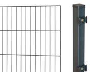 GARDEN 'N' MORE Einstabmattenzaun Standard, (11-St), 5 Elemente für 10 m, LxH: 200 x 150 cm, mit 6 Pfosten