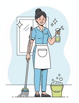 Putzfrau für 3-Zimmer-Wohnung gesucht - Bargteheide
