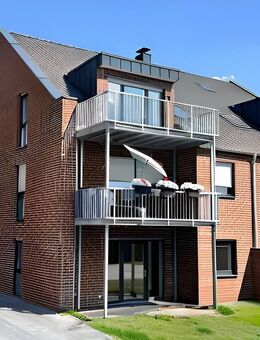 Erstbezug! Helle Maisonette-Wohnung mit gr. Balkon! - Olfen