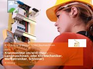 Kranmonteur (m/w/d) (Bau-, Landmaschinen- oder Kfz-Mechaniker, Mechatroniker, Schlosser) - Kissing