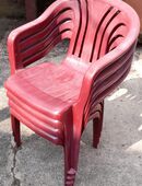 Stapel- Stühle weinrot in 61279