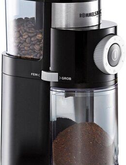 Rommelsbacher Kaffeemühle EKM200, 110 W, Scheibenmahlwerk, 250 g Bohnenbehälter