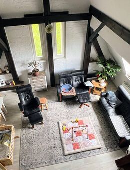 Historischer Charme trifft modernes Wohnen | 3-Zimmer-Maisonette im Dachgeschoss mit EBK & Wanne - Jüterbog