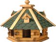 Dobar 6-eckiges Vogelhaus Bitumendach Kiefer #D281 in 75217