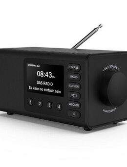 Hama DAB-Radio (mit Bluetooth, Digitalradio, FM/DAB plus, Radiowecker) Digitalradio (DAB) (5 W)