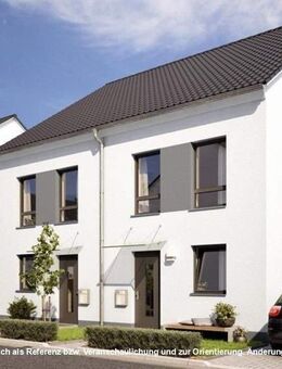 Neubau-Doppelhaushälfte mit Satteldach nach EH 40 Effizienzstandard! - Hahnheim