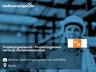 Projektingenieurin / Projektingenieur (w/m/d) Verfahrenstechnik - Berlin