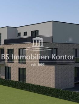Rhauderfehn! Neubau OG-Wohnung Nr. 3 mit Balkon u. Stellplatz in zentraler Wohnlage! - Rhauderfehn