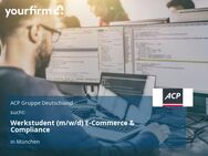 Werkstudent (m/w/d) E-Commerce & Compliance - München
